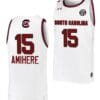 Laeticia Amihere Jersey #15 South Carolina Gamecocks College Basketball White