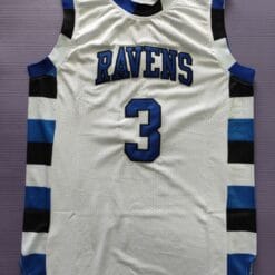 Lucas Scott Jersey #3 One Tree Hill Ravens College Basketball White 2
