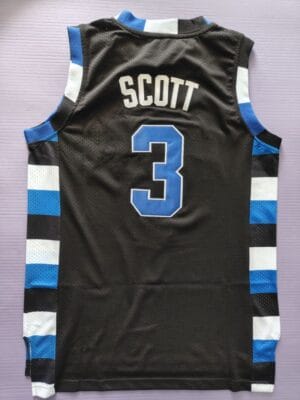 Lucas Scott Jersey #3 One Tree Hill Ravens College Basketball Black