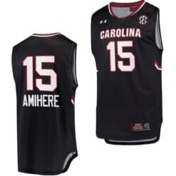 Laeticia Amihere Jersey #15 South Carolina Gamecocks College Basketball Black