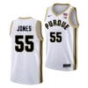 Lance Jones Jersey #55 Purdue Boilermakers College Basketball White