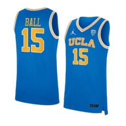 LiAngelo Ball #15 UCLA Bruins NCAA College Basketball Jerseys Royal