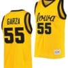 Luka Garza Jersey Iowa Hawkeyes College Basketball Classic Gold #55