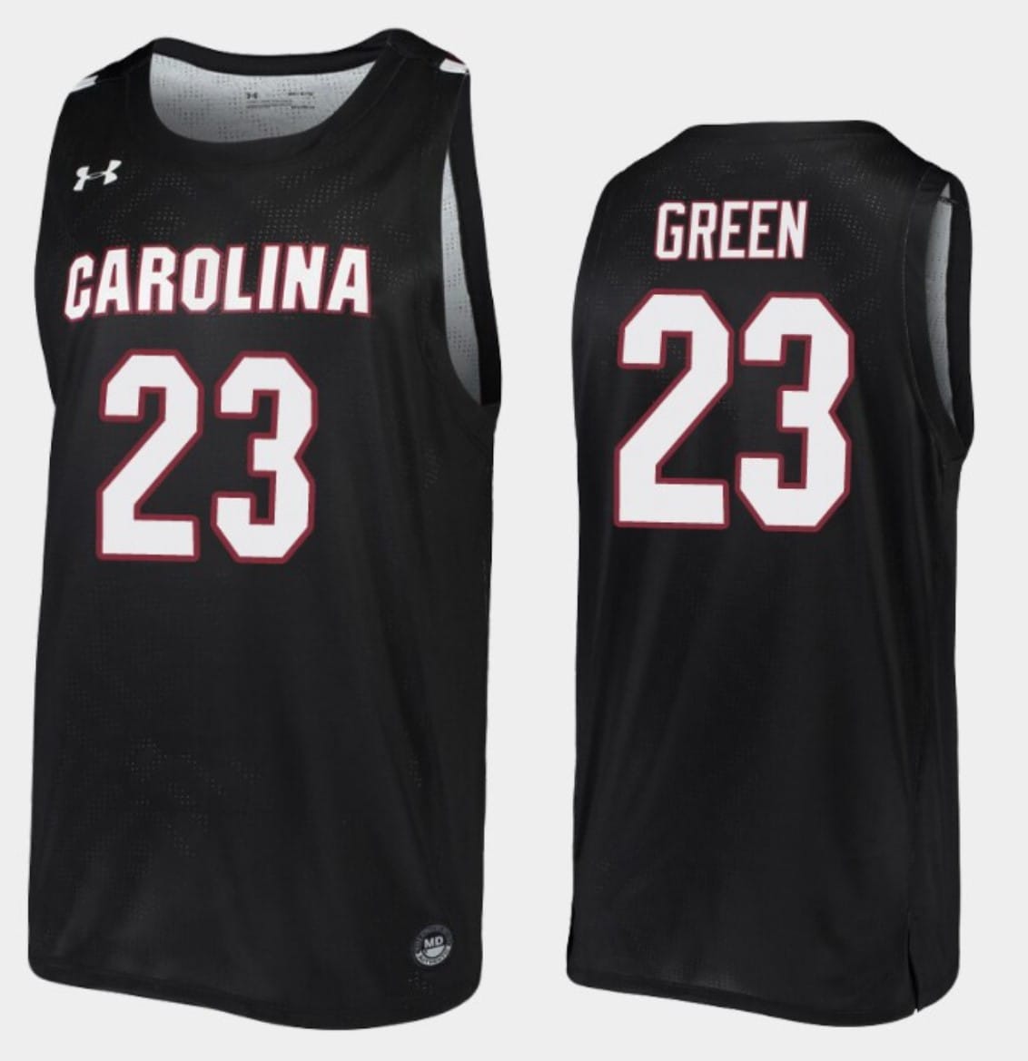 Mike Green Jersey #23 South Carolina Gamecocks College Basketball Black Replica