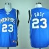Derrick Rose Jersey #23 Memphis Tigers NCAA Basketball Blue