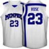 Derrick Rose Jersey #23 Memphis Tigers NCAA Basketball White
