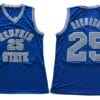 Penny Hardaway Jersey #25 Memphis Tigers NCAA Basketball Blue