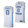 Seth Trimble Jersey #0 North Carolina Tar Heels College Basketball Jerseys White
