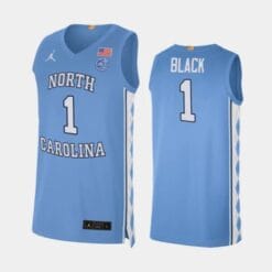 Leaky Black Jersey #1 North Carolina Tar Heels College Basketball Jerseys Blue