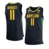 Jalen Bridges Jersey #11 Baylor Bears College Basketball Jerseys Black