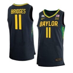 Jalen Bridges Jersey #11 Baylor Bears College Basketball Jerseys Black