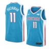 Nolan Hickman Jersey #11 Gonzaga Bulldogs College Basketball Jerseys Blue