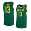 Langston Love Jersey #13 Baylor Bears College Basketball Jerseys Green