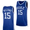 Mark Williams Jersey #15 Duke Blue Devils College Basketball Jerseys Blue