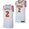 Arterio Morris Jersey #2 Texas Longhorns College Basketball Jerseys White