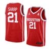 Emanuel Sharp Jersey #21 Houston Cougars College Basketball Jerseys Red