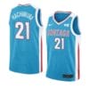 Rui Hachimura Jersey #21 Gonzaga Bulldogs College Basketball Jerseys Blue