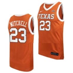 Dillon Mitchell Jersey #23 Texas Longhorns College Basketball Jerseys Orange