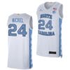 Tyler Nickel Jersey #24 North Carolina Tar Heels College Basketball Jerseys White