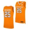 Santiago Vescovi Jersey #25 Tennessee Volunteers College Basketball Jerseys Orange