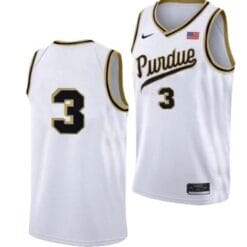 Men's #3 Braden Smith Jersey Purdue Boilermakers College Basketball Jerseys Rick Mount Throwback No Name