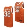 Christian Bishop Jersey #32 Texas Longhorns College Basketball Jerseys Orange
