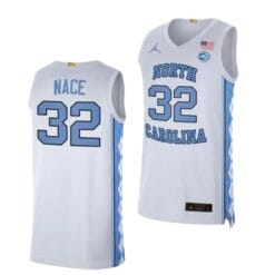 Pete Nance Jersey #32 North Carolina Tar Heels College Basketball Jerseys White