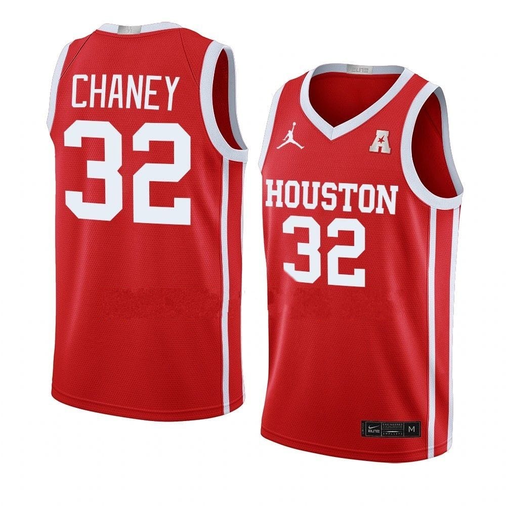 Reggie Chaney Jersey #32 Houston Cougars College Basketball Jerseys