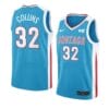 Zach Collins Jersey #32 Gonzaga Bulldogs College Basketball Jerseys Blue