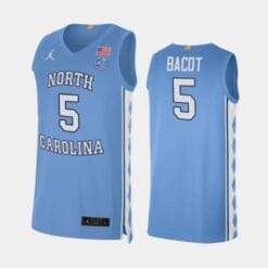Armando Bacot Jersey #5 North Carolina Tar Heels College Basketball Jerseys Blue