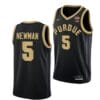 Men's #5 Brandon Newman Jersey Purdue Boilermakers College Basketball Jerseys Black