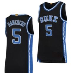 Paolo Banchero Jersey #5 Duke Blue Devils College Basketball Jerseys Black