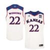 Andrew Wiggins Jersey #22 Kansas Jayhawks White College Basketball Jerseys