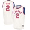 Christian Braun Jersey #2 Kansas Jayhawks Cream Stitched College Basketball Jerseys