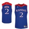 Christian Braun Jersey #2 Kansas Jayhawks Royal Alumi College Basketball Jerseys