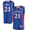 Joel Embiid Jersey #21 Kansas Jayhawks Royal Classic NCAA College Basketball Jerseys