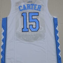 Vince Carter Jersey #15 North Carolina Tar Heels NCAA Basketball White