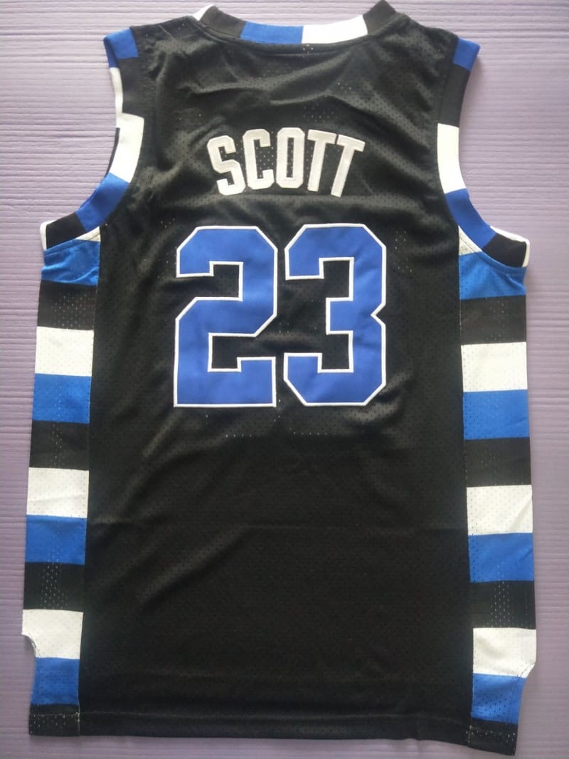 Nathan Scott Jersey #23 One Tree Hill Ravens College Basketball Black 2 - Image 2