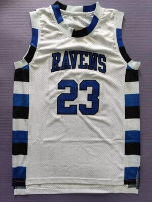Nathan Scott Jersey #23 One Tree Hill Ravens College Basketball White 2