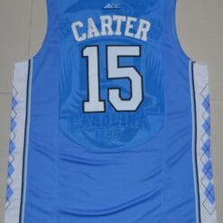 Vince Carter Jersey #15 North Carolina Tar Heels NCAA Basketball Blue