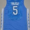 Marcus Paige Jersey #5 North Carolina Tar Heels NCAA Basketball Blue