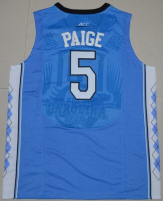 Marcus Paige Jersey #5 North Carolina Tar Heels NCAA Basketball Blue