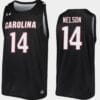 Nathan Nelson Jersey #14 South Carolina Gamecocks College Basketball Black Replica