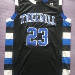 Nathan Scott Jersey #23 One Tree Hill Ravens College Basketball Black 2