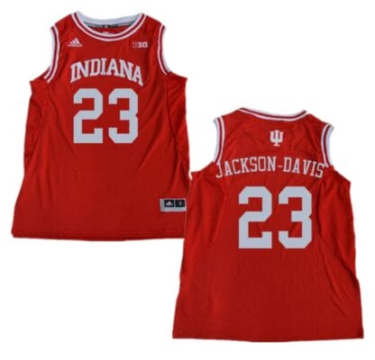 NCAA Trayce Jackson Davis Jersey Indiana Hoosiers 23 College Basketball Jerseys