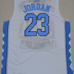 Michael Jordan Jersey #23 North Carolina Tar Heels NCAA Basketball White