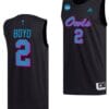 Nicholas Boyd Jersey #2 FAU Owls College Basketball 2023 NCAA March Madness Black