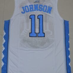 Brice Johnson Jersey #11 North Carolina Tar Heels NCAA Basketball White