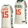 Norchad Omier Jersey Miami Hurricanes College Basketball White Honoring Black Excellence #15