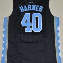 Harrison Barnes Jersey #40 North Carolina Tar Heels NCAA Basketball Black
